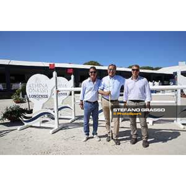 LGCT of St Tropez - Pierfrancesco Bazzocchi , Uliano Vezzani (Course Designer), Roberto Carrara - St Tropez, - 1 June 2018 - ph.Mario Grassia/LGCT