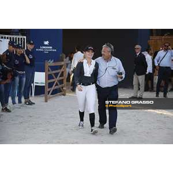 LGCT of St Tropez - Emily Moffitt, Marco Danese (LGCT Sport director) - St Tropez, - 2 June 2018 - ph.Mario Grassia/LGCT