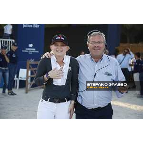LGCT of St Tropez - Emily Moffitt, Marco Danese (LGCT Sport director) - St Tropez, - 2 June 2018 - ph.Mario Grassia/LGCT
