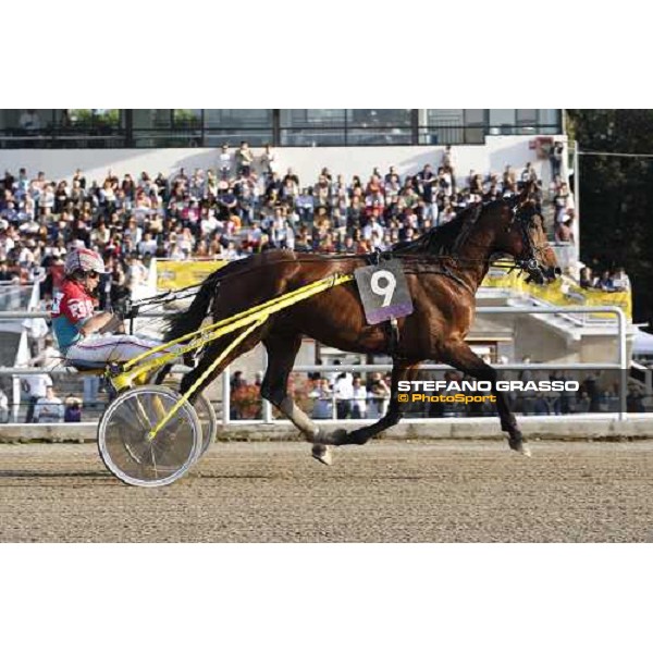 Pippo Gubellini with Muscle Bound before the start of Gran Premio Lotteria Napoli, 4th may 2008 ph. Stefano Grasso