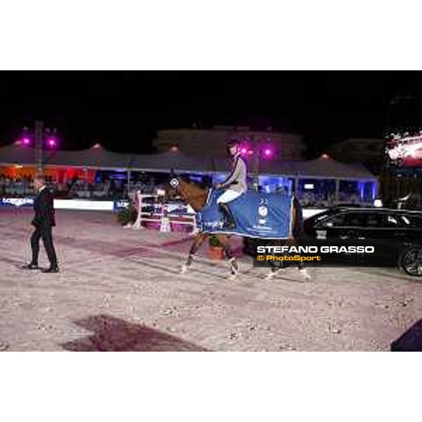 LGCT of Cannes - Grand Prix - Prize giving ceremony - Peder Fredricson (SWE) on Hansson WL - Cannes, Stade des Hesperides - 9 June 2018 - ph.Stefano Grasso/LGCT