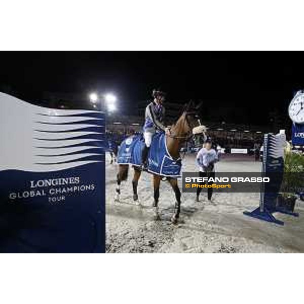 LGCT of Cannes - Grand Prix - Prize giving ceremony - Peder Fredricson (SWE) on Hansson WL - Cannes, Stade des Hesperides - 9 June 2018 - ph.Stefano Grasso/LGCT
