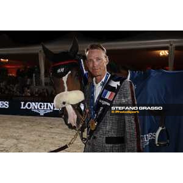 LGCT of Cannes - Grand Prix - Prize giving ceremony - Peder Fredricson (SWE) on Hansson WL - Cannes, Stade des Hesperides - 9 June 2018 - ph.Stefano Grasso/LGCT