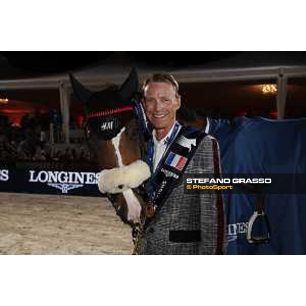 LGCT of Cannes - Grand Prix - Prize giving ceremony - Peder Fredricson (SWE) on Hansson WL - Cannes, Stade des Hesperides - 9 June 2018 - ph.Stefano Grasso/LGCT