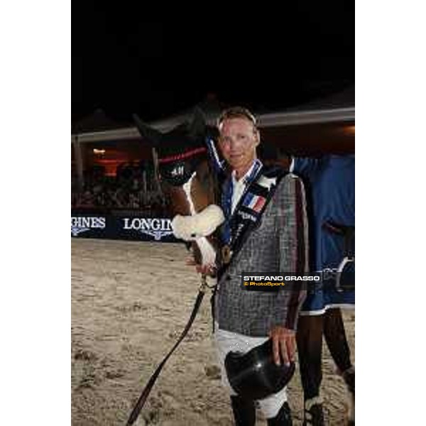 LGCT of Cannes - Grand Prix - Prize giving ceremony - Peder Fredricson (SWE) on Hansson WL - Cannes, Stade des Hesperides - 9 June 2018 - ph.Stefano Grasso/LGCT