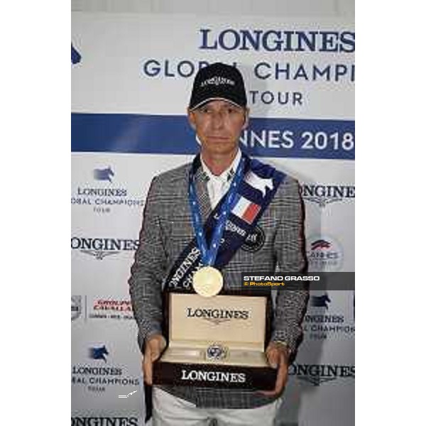 LGCT of Cannes - Press conference - Peder Fredricson (SWE), longines watch - Cannes, Stade des Hesperides - 9 June 2018 - ph.Stefano Grasso/LGCT