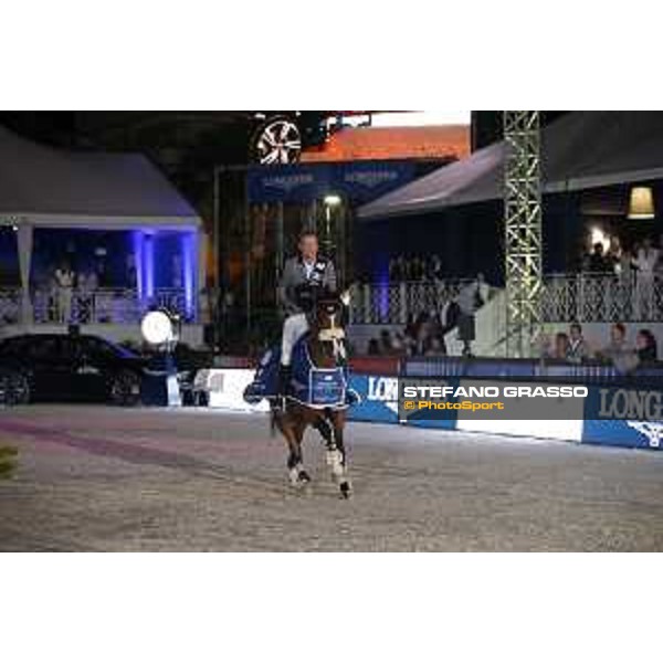 LGCT of Cannes - Grand Prix - Prize giving ceremony - Peder Fredricson (SWE) on Hansson WL - Cannes, Stade des Hesperides - 9 June 2018 - ph.Stefano Grasso/LGCT
