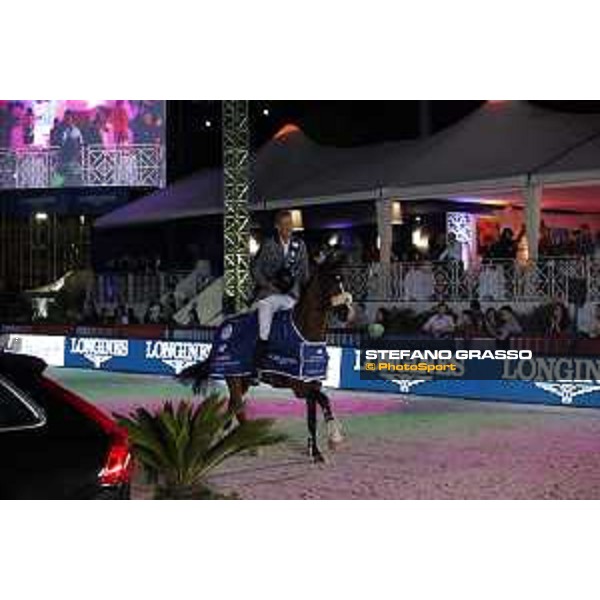 LGCT of Cannes - Grand Prix - Prize giving ceremony - Peder Fredricson (SWE) on Hansson WL - Cannes, Stade des Hesperides - 9 June 2018 - ph.Stefano Grasso/LGCT