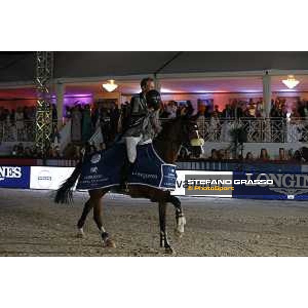 LGCT of Cannes - Grand Prix - Prize giving ceremony - Peder Fredricson (SWE) on Hansson WL - Cannes, Stade des Hesperides - 9 June 2018 - ph.Stefano Grasso/LGCT