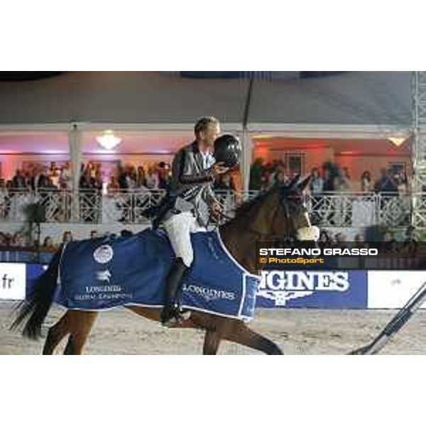 LGCT of Cannes - Grand Prix - Prize giving ceremony - Peder Fredricson (SWE) on Hansson WL - Cannes, Stade des Hesperides - 9 June 2018 - ph.Stefano Grasso/LGCT