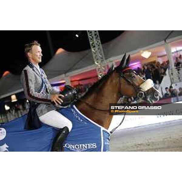 LGCT of Cannes - Grand Prix - Prize giving ceremony - Peder Fredricson (SWE) on Hansson WL - Cannes, Stade des Hesperides - 9 June 2018 - ph.Stefano Grasso/LGCT