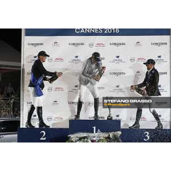 LGCT of Cannes - Grand Prix - Prize giving ceremony - Champagne shower - Cannes, Stade des Hesperides - 9 June 2018 - ph.Stefano Grasso/LGCT