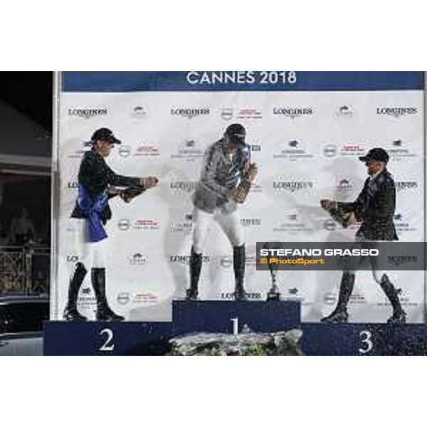 LGCT of Cannes - Grand Prix - Prize giving ceremony - Champagne shower - Cannes, Stade des Hesperides - 9 June 2018 - ph.Stefano Grasso/LGCT