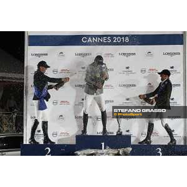 LGCT of Cannes - Grand Prix - Prize giving ceremony - Champagne shower - Cannes, Stade des Hesperides - 9 June 2018 - ph.Stefano Grasso/LGCT