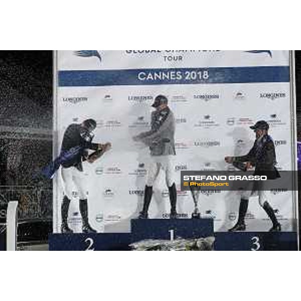 LGCT of Cannes - Grand Prix - Prize giving ceremony - Champagne shower - Cannes, Stade des Hesperides - 9 June 2018 - ph.Stefano Grasso/LGCT