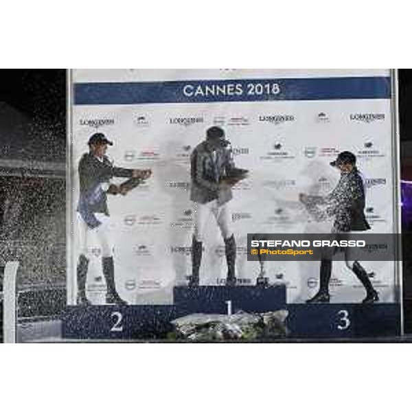 LGCT of Cannes - Grand Prix - Prize giving ceremony - Champagne shower - Cannes, Stade des Hesperides - 9 June 2018 - ph.Stefano Grasso/LGCT