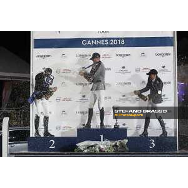 LGCT of Cannes - Grand Prix - Prize giving ceremony - Champagne shower - Cannes, Stade des Hesperides - 9 June 2018 - ph.Stefano Grasso/LGCT