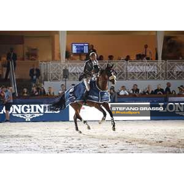 LGCT of Cannes - Grand Prix - Prize giving ceremony - Peder Fredricson (SWE) on Hansson WL - Cannes, Stade des Hesperides - 9 June 2018 - ph.Stefano Grasso/LGCT