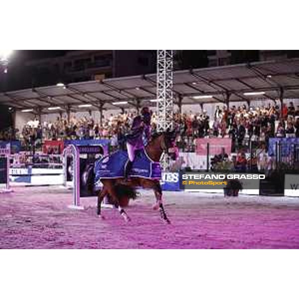 LGCT of Cannes - Grand Prix - Prize giving ceremony - Peder Fredricson (SWE) on Hansson WL - Cannes, Stade des Hesperides - 9 June 2018 - ph.Stefano Grasso/LGCT