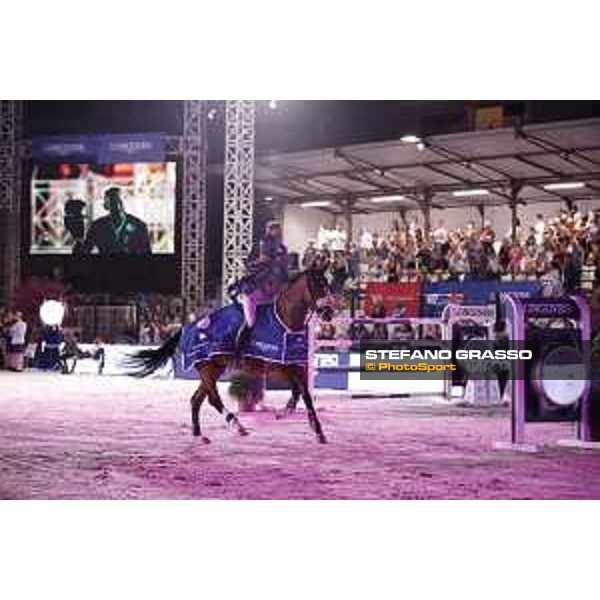 LGCT of Cannes - Grand Prix - Prize giving ceremony - Peder Fredricson (SWE) on Hansson WL - Cannes, Stade des Hesperides - 9 June 2018 - ph.Stefano Grasso/LGCT