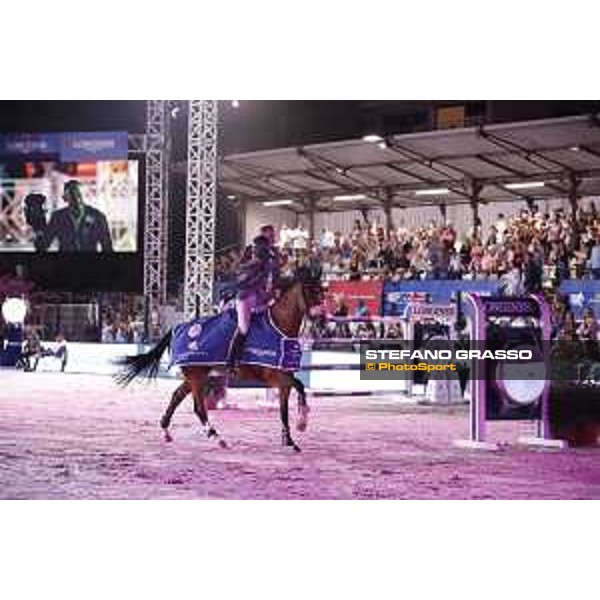 LGCT of Cannes - Grand Prix - Prize giving ceremony - Peder Fredricson (SWE) on Hansson WL - Cannes, Stade des Hesperides - 9 June 2018 - ph.Stefano Grasso/LGCT