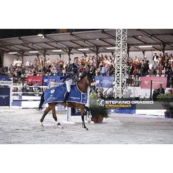LGCT of Cannes - Grand Prix - Prize giving ceremony - Peder Fredricson (SWE) on Hansson WL - Cannes, Stade des Hesperides - 9 June 2018 - ph.Stefano Grasso/LGCT