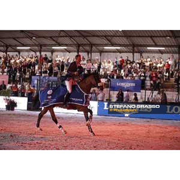 LGCT of Cannes - Grand Prix - Prize giving ceremony - Peder Fredricson (SWE) on Hansson WL - Cannes, Stade des Hesperides - 9 June 2018 - ph.Stefano Grasso/LGCT