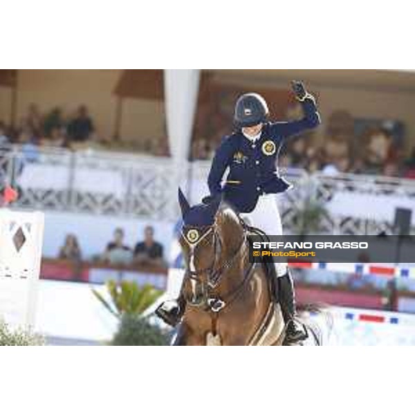 LGCT of Cannes - Class 14 - Anna Kellnerova (CZE) on Silverstone G - Cannes, Stade des Hesperides - 9 June 2018 - ph.Stefano Grasso/LGCT