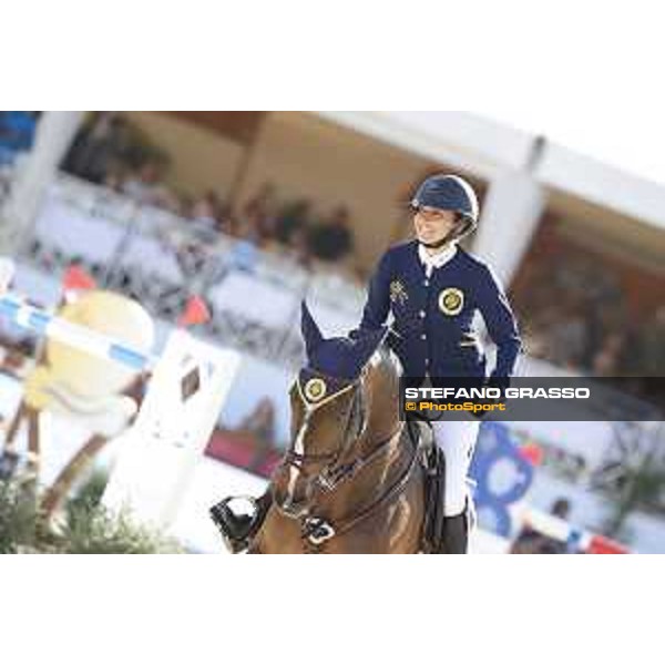 LGCT of Cannes - Class 14 - Anna Kellnerova (CZE) on Silverstone G - Cannes, Stade des Hesperides - 9 June 2018 - ph.Stefano Grasso/LGCT