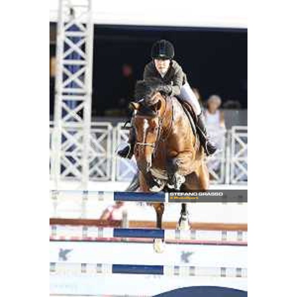 LGCT of Cannes - Class 14 - Alexandra Thornton (GBR) on Henna de Goedereede - Cannes, Stade des Hesperides - 9 June 2018 - ph.Stefano Grasso/LGCT