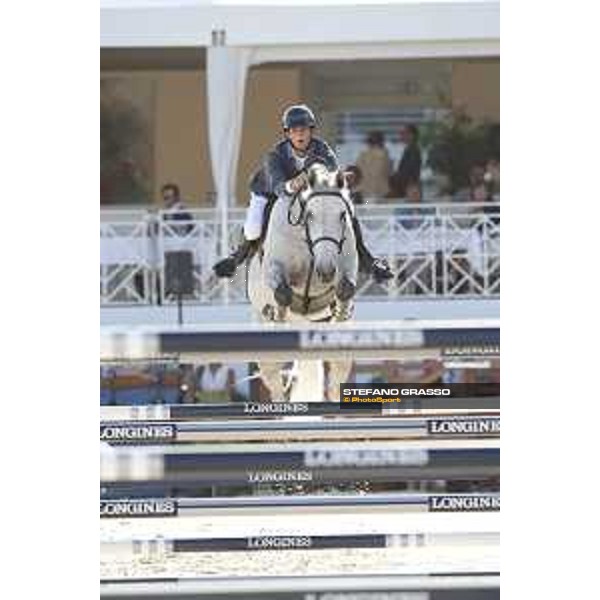 LGCT of Cannes - Class 14 - Alexis Deroubaix (FRA) on Timon d\'Aure - Cannes, Stade des Hesperides - 9 June 2018 - ph.Stefano Grasso/LGCT