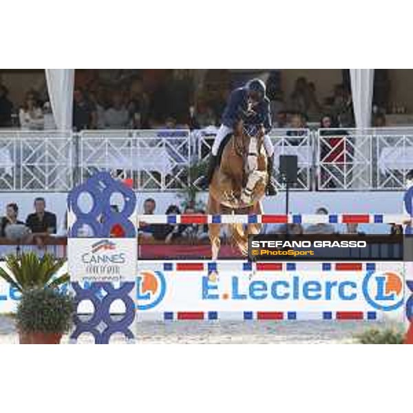 LGCT of Cannes - Class 14 - Cedric Angot (FRA) on Talent des Moitiers - Cannes, Stade des Hesperides - 9 June 2018 - ph.Stefano Grasso/LGCT