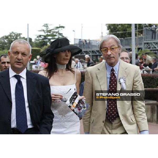 Vittorio Feltri at 125¡ Derby Italiano Rome, 11th may 2008 ph. Stefano Grasso