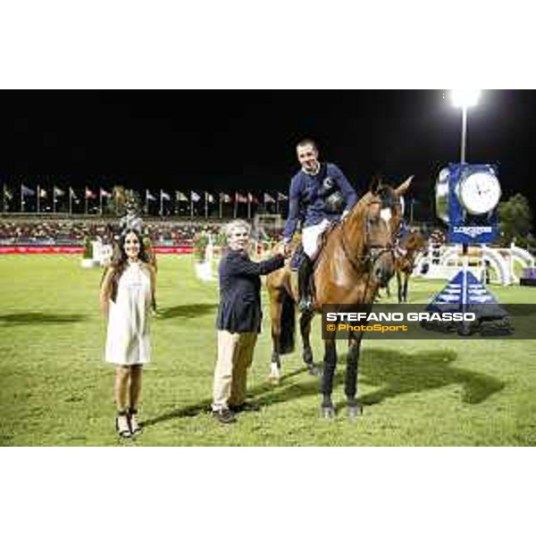 LGCT of Cascais-Estoril - Class 2 - Prize giving ceremony - Gregory Wathelet (BEL) on Qualido - Cascais-Estoril, Hipodromo Manuel Possolo, 14 June 2018 - ph.Stefano Grasso/LGCT