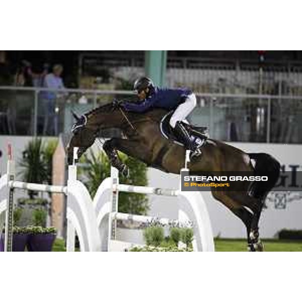 LGCT of Cascais-Estoril - Class 2 - Sameh El Dahan (EGY) on Quick Z - Cascais-Estoril, Hipodromo Manuel Possolo, 14 June 2018 - ph.Stefano Grasso/LGCT