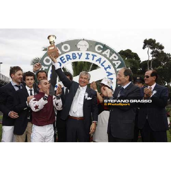 giving prize of 125¡ DErby Italiano Rome, 11th may 2008 ph. Stefano Grasso