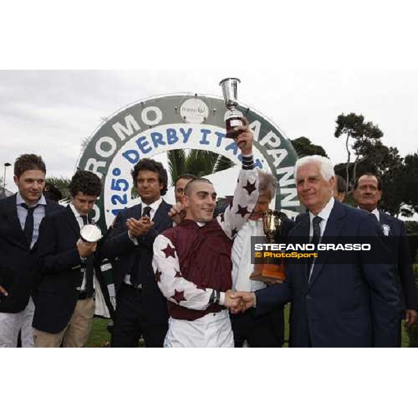 giving prize of 125¡ DErby Italiano Rome, 11th may 2008 ph. Stefano Grasso