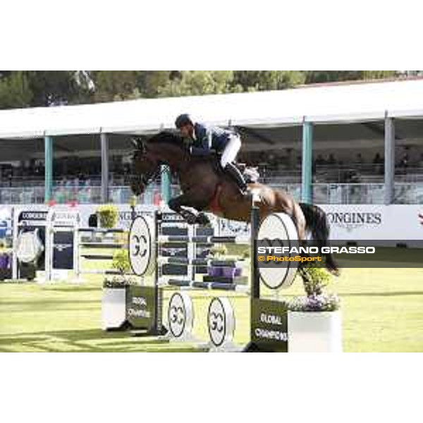 LGCT of Cascais-Estoril - Class 3 - Romain Duguet (SUI) on Ubiana d\'Albain - Cascais-Estoril, Hipodromo Manuel Possolo, 15 June 2018 - ph.Stefano Grasso/LGCT