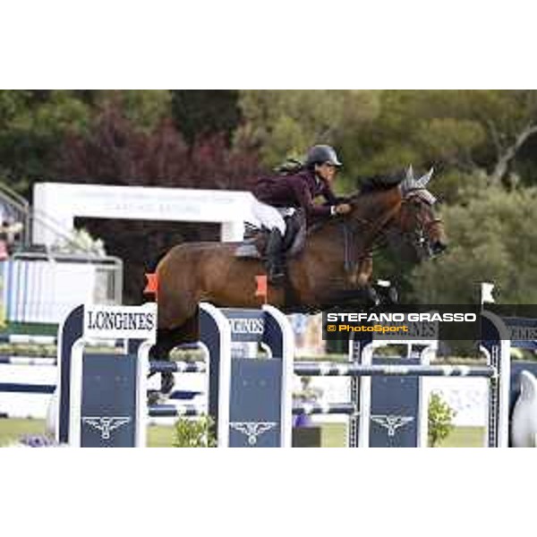 LGCT of Cascais-Estoril - Class 3 - Danielle Goldstein (ISR) on Celebrity VDL - Cascais-Estoril, Hipodromo Manuel Possolo, 15 June 2018 - ph.Stefano Grasso/LGCT