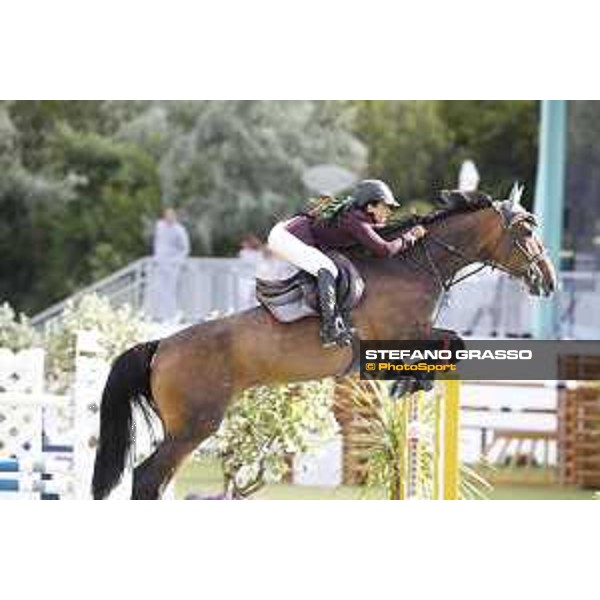 LGCT of Cascais-Estoril - Class 3 - Danielle Goldstein (ISR) on Celebrity VDL - Cascais-Estoril, Hipodromo Manuel Possolo, 15 June 2018 - ph.Stefano Grasso/LGCT