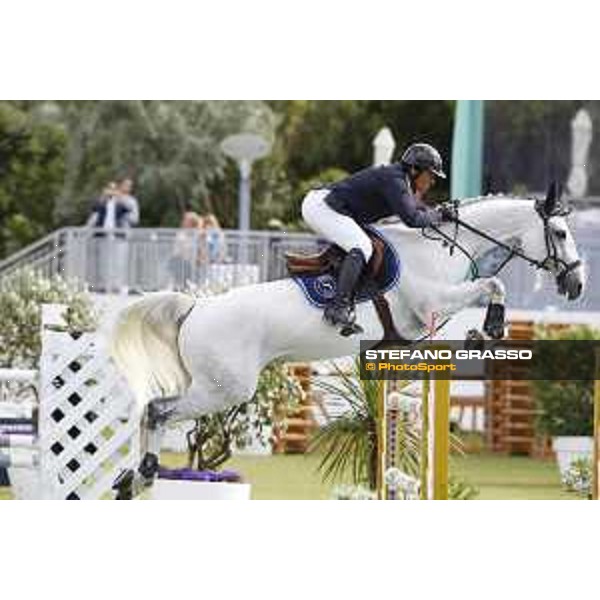 LGCT of Cascais-Estoril - Class 3 - Luis Sabino Goncalves (POR) on Dominka van de Lucashoeve - Cascais-Estoril, Hipodromo Manuel Possolo, 15 June 2018 - ph.Stefano Grasso/LGCT