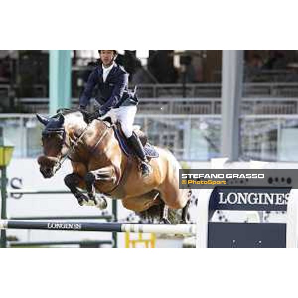 LGCT of Cascais-Estoril - Class 3 - Dayro Arroyave (COL) on S & L Through the Looking Glass - Cascais-Estoril, Hipodromo Manuel Possolo, 15 June 2018 - ph.Stefano Grasso/LGCT