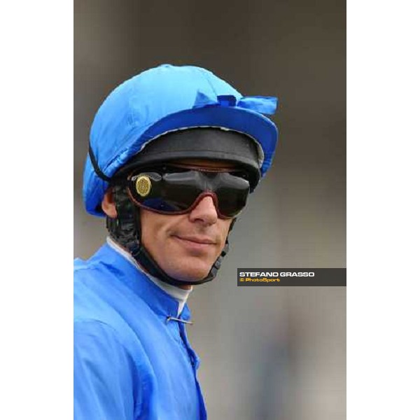 close up for Frankie Dettori Epsom 4th june 2004 ph. Stefano Grasso