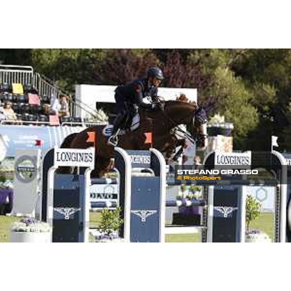LGCT of Cascais-Estoril - Class 3 - Lorenzo de Luca (ITA) on Halifax van het Kluizebos - Cascais-Estoril, Hipodromo Manuel Possolo, 15 June 2018 - ph.Stefano Grasso/LGCT