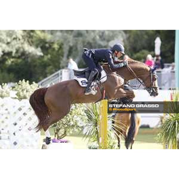 LGCT of Cascais-Estoril - Class 3 - Lorenzo de Luca (ITA) on Halifax van het Kluizebos - Cascais-Estoril, Hipodromo Manuel Possolo, 15 June 2018 - ph.Stefano Grasso/LGCT