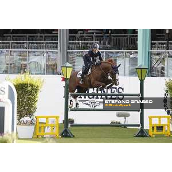 LGCT of Cascais-Estoril - Class 3 - Lorenzo de Luca (ITA) on Halifax van het Kluizebos - Cascais-Estoril, Hipodromo Manuel Possolo, 15 June 2018 - ph.Stefano Grasso/LGCT