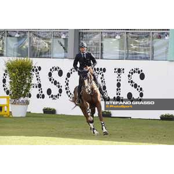 LGCT of Cascais-Estoril - Class 3 - Lorenzo de Luca (ITA) on Halifax van het Kluizebos - Cascais-Estoril, Hipodromo Manuel Possolo, 15 June 2018 - ph.Stefano Grasso/LGCT