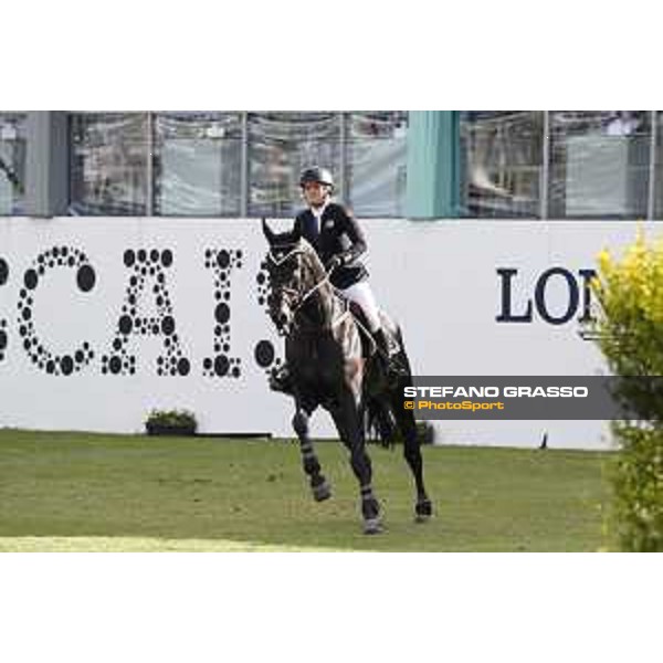 LGCT of Cascais-Estoril - Class 3 - Emily Moffitt (GBR) on Copain du Perchet CH - Cascais-Estoril, Hipodromo Manuel Possolo, 15 June 2018 - ph.Stefano Grasso/LGCT