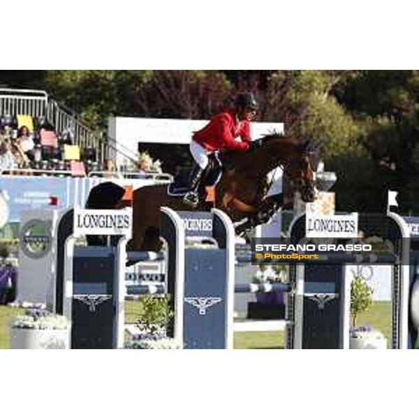 LGCT of Cascais-Estoril - Class 3 - Carlos Enrique Lopez Lizarazo (COL) on G&C Arrayan - Cascais-Estoril, Hipodromo Manuel Possolo, 15 June 2018 - ph.Stefano Grasso/LGCT