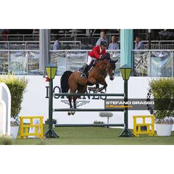 LGCT of Cascais-Estoril - Class 3 - Carlos Enrique Lopez Lizarazo (COL) on G&C Arrayan - Cascais-Estoril, Hipodromo Manuel Possolo, 15 June 2018 - ph.Stefano Grasso/LGCT